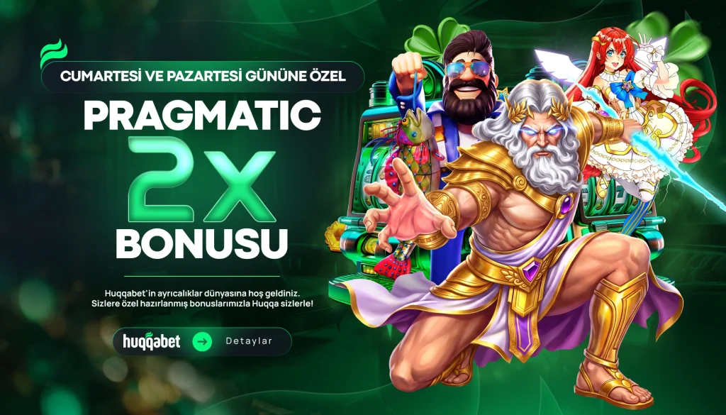 Pragmatic 2X Bonusu — Cumartesi ve Pazartesi'ye özel